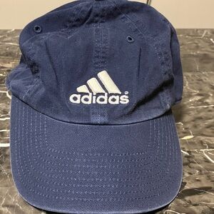 Adidas Dark Blue Hat with Logo